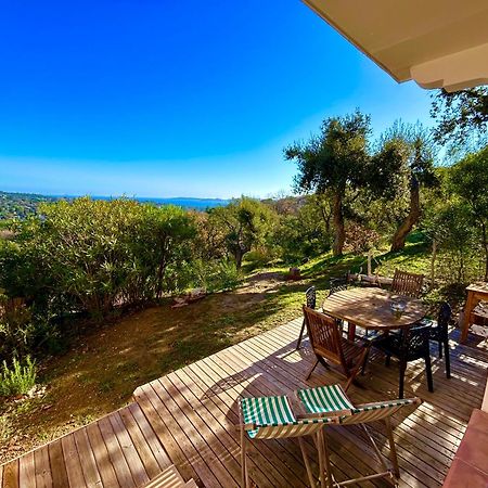Les Restanques 1066 Jacynthe Vue Mer Grimaud Exterior foto