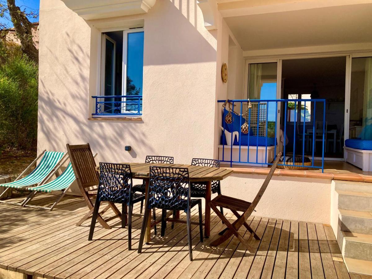 Les Restanques 1066 Jacynthe Vue Mer Grimaud Exterior foto